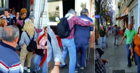 Exiliados cubanos se enfrentan a simpatizantes del régimen en evento en España