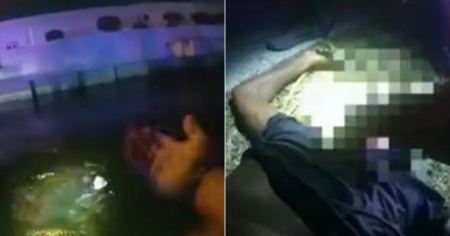 Así fue el dramático rescate de un hombre ciego que cayó a un canal en Hialeah 