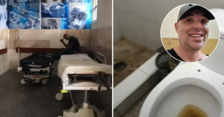 Youtuber español filma el interior del hospital Calixto García: "Es una pesadilla"