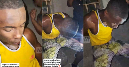 Vecinos amarran a ladrón sorprendido robando en Santiago de Cuba