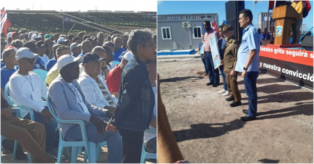 Ramiro Valdés sigue de gira: en medio de apagones inaugura parque solar en Camagüey 