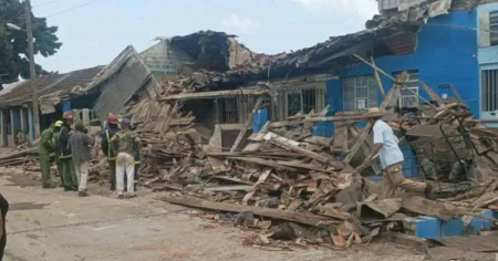 Al menos cinco viviendas afectadas por derrumbe en un barrio de Boyeros 