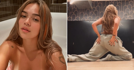 Karol G sube la temperatura de Instagram con sensuales fotos y divide a las redes: "Y después critican a Yailin..."