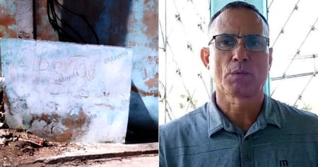 Aparece cartel en policlínico de Santiago de Cuba: "Libertad para José Daniel Ferrer"