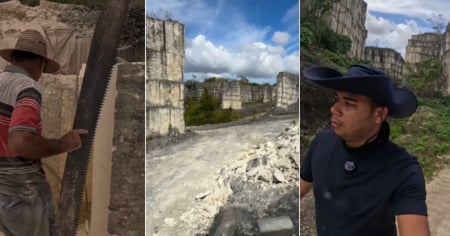 Esto no lo muestra la televisión cubana: La cantera de Matanzas donde el tiempo se detuvo