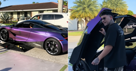 Cubano se gasta 18 mil dólares en mejorar su lujoso McLaren y las redes no lo dejan pasar: "El carro cuesta más que la casa en Hialeah"
