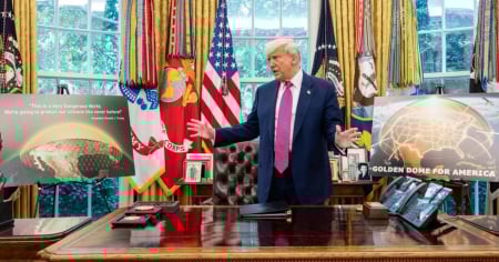 Trump detalla su plan para construir su potente escudo antimisiles “Domo Dorado” 