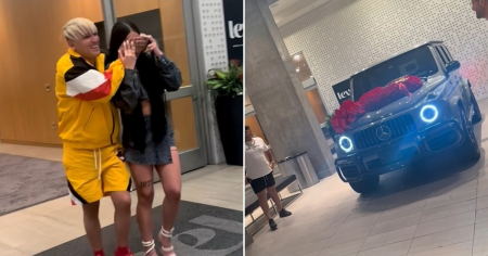 Cubana recibe un G-Wagon por su cumpleaños 20 y todo el mundo piensa lo mismo al ver el video