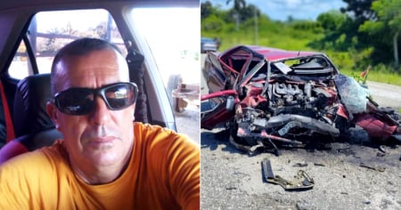 El dolor de una familia: Padre e hijo mueren juntos en trágico accidente en la Autopista Nacional