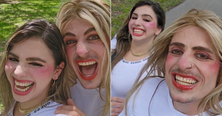 "Dos locos juntos no pueden andar": Milenita y Ariel, el nieto de Martha, hacen de las suyas en redes