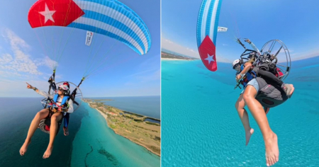 ¿Cuánto cuesta volar en paramotor en Cuba? Un lujo reservado para muy pocos