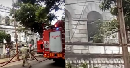 Se incendia moto eléctrica en edificio del Vedado en La Habana