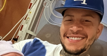 Las primeras fotos del hijo de El Chulo conmueven a sus seguidores: “Es una felicidad que sobrepasa todo entendimiento”