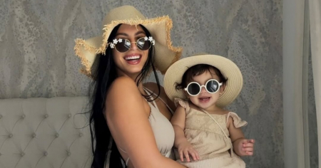 ¡Ya es toda una mini influencer! Rachel Arderi celebra los 9 meses de su hija Mía con su primer GRWM