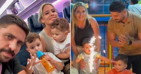 ¡Fuera de Cuba! Alejandro Cuervo celebra el primer cumpleaños de su hijo Aston tras su sonada crítica a ETECSA