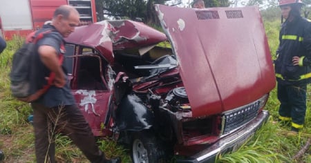 Sábado luctuoso en Bauta: Accidente de tránsito cobra la vida de una persona y deja a dos heridas