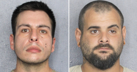 Dos hispanos detenidos por robar el correo de un complejo de apartamentos en condado de Broward