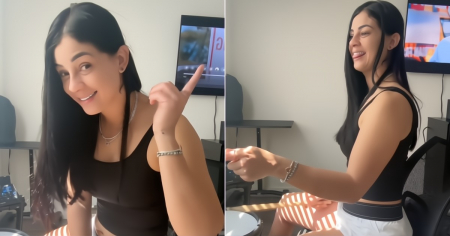 ¡No creerás cómo esta cubana toca la batería! La rompe al ritmo de reparto en TikTok 
