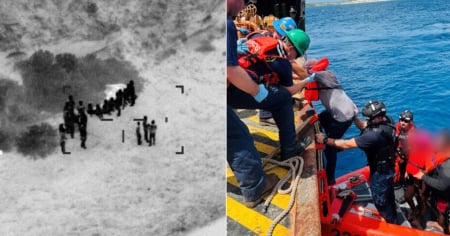 Guardia Costera de EE.UU. rescata a 20 migrantes cubanos en cayo de Bahamas