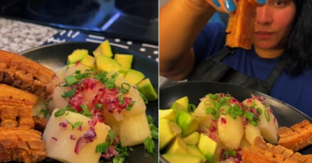 Yuca con chicharrones: Receta de la Guantanamera que solo de verla "hace agua la boca"