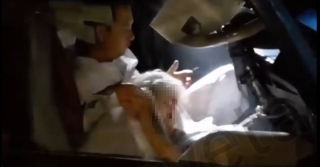 Testigos auxilian a heridos en un accidente en Santiago de Cuba