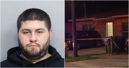 Hispano acusado de intento de asesinato tras disparar a su padre en Miami
