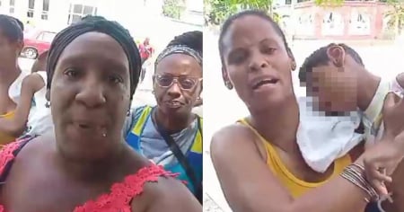 Madres de niños con discapacidad protestan ante autoridades en La Habana: "No tenemos miedo"