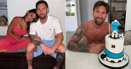 "¡Feliz cumple viejito gruñón!": Así felicitó Antonela Roccuzzo a Lionel Messi por sus 38 años