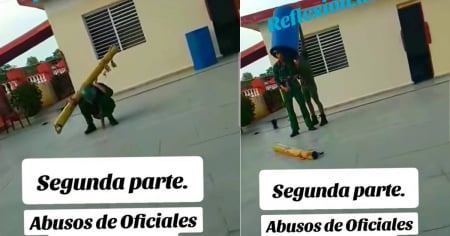 Nuevas imágenes revelan abuso a soldado en una Unidad Militar de Cuba