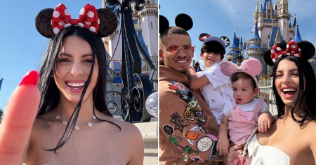 Rachel Arderi se emociona al ir a Disney con Bebeshito y su familia: “Es un sueño hecho realidad”