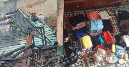 Cubanos se vuelcan a ayudar a las familias que lo perdieron todo en devastador incendio en Manzanillo