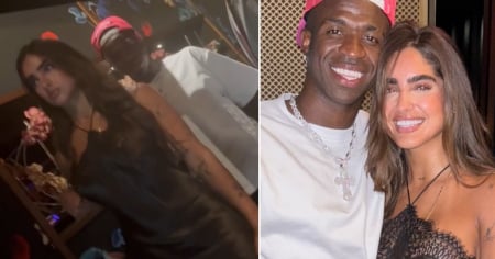 Video viral: Vinícius Júnior e Isabella Ladera avivan rumores tras cena en restaurante top de Miami