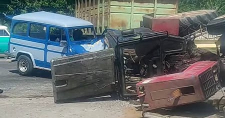 Imágenes impactantes: Así fue el accidente que dejó varios heridos en Santa Marta