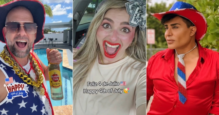 Artistas e influencers cubanos celebran el 4 de Julio: "Qué viva la independencia de este gran país"