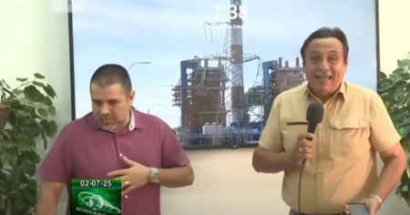 Actualizan sobre estado de directivo del MINEM tras sufrir percance en plena transmisión: "Ahora mismo Lázaro está en la UNE" 