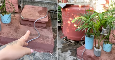 Le ponen el agua una vez a la semana en Cuba y así resuelve: "Solo tengo 24 horas para llenar todo"