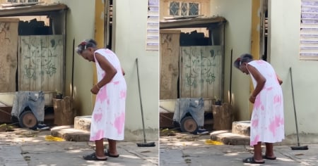 “Yo buscándola para bañarla y ella ripiá”: Abuela cubana de 97 años bailando reparto enamora TikTok