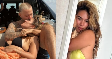 Karol G sube las temperaturas en Ibiza: bikinis, besos y un Feid enamorado