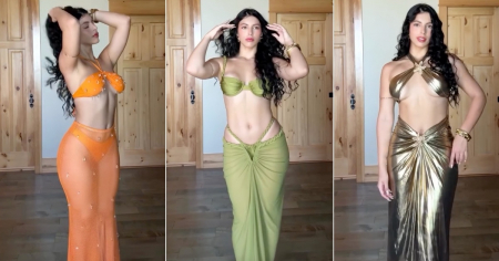 Rachel Arderi arranca suspiros con el cabello rizado y los looks de verano más sensuales