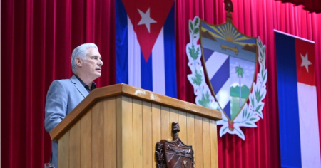 "No será la última vez que la revolución se enfrente a su momento más difícil": Díaz-Canel advierte