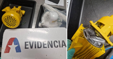 En duchas eléctricas y motores de agua: Aduana detecta narcóticos en aeropuerto de La Habana