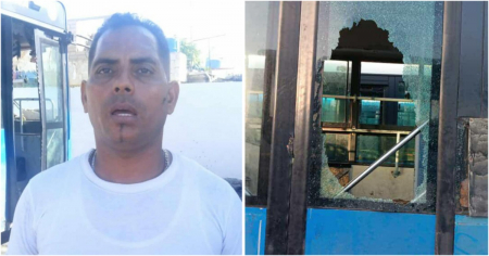 Amenazan con un cuchillo a chofer de ómnibus del transporte público en La Habana