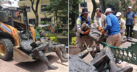 Sheinbaum: Retirar estatuas de Fidel y el Che sin autorización es “intolerante, hipócrita y delito patrimonial”