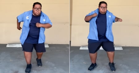"¡La partiste hermano!": Mexicano enloquece TikTok bailando reparto como un cubano de pura cepa