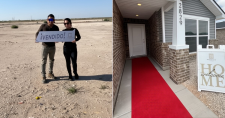 ¡Desde cero! Pareja cubana construye su primera casa en EE.UU. y el resultado sorprende a todos: "Se hizo"