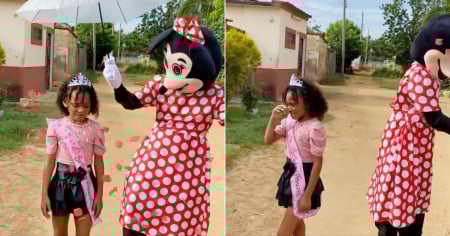 La desgarradora emoción de una niña en Cuba al recibir un regalo de cumpleaños de su padre desde el extranjero