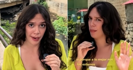 Tiktoker cubana reacciona a comentarios de fanático español: "En África están peor"