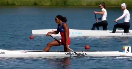 Cubana Yarisleidis Cirilo gana oro en el Mundial de Canotaje Sub-23 en Portugal