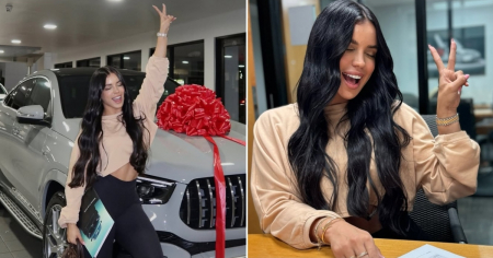 “De mí para mí”: Influencer cubana Samantha Espineira presume su nuevo auto de lujo y conquista Instagram