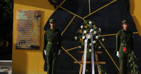 Rinden homenaje a los fallecidos en la explosión de la Base de Supertanqueros de Matanzas